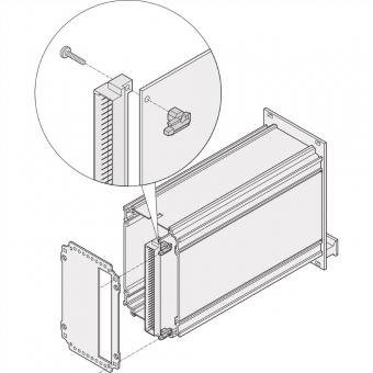 Leiterplattenbefestigung (Slot 1), NTS KAS LP.-BEF. S1 5PAAR 