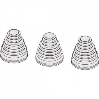 KIT KABELDURCHFUEHRUNG (3ST) 