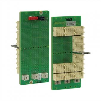 Carte-mère série CPCI, 3 U, 3 slots, System Slot Right, Full-Mesh, sans RIO 