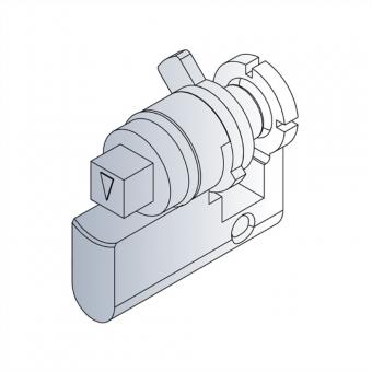 ZYLINDER 8MM SQUARE BIT 
