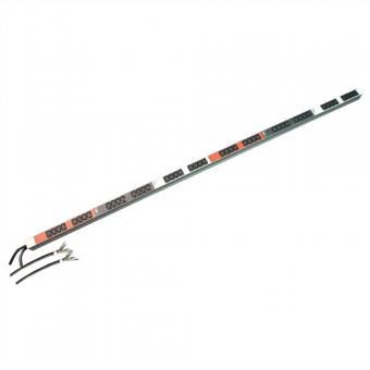 Bâti de prises avec 2 câbles d'alimentation, 3 phases, IEC 