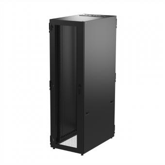 Varistar CP 47HE Serverschrank, RAL 7021, 2200x600x1200 Einzelschrank 