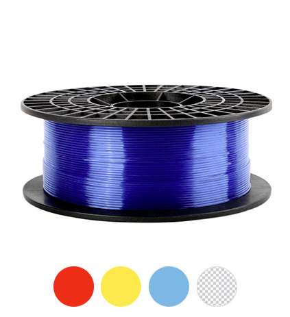 3D-GOLD Filament Translucent-X PLA 1.75mm 1kg 