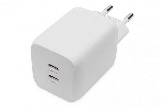 USB-C Ladegerät, 2-Port, 65W GaN 