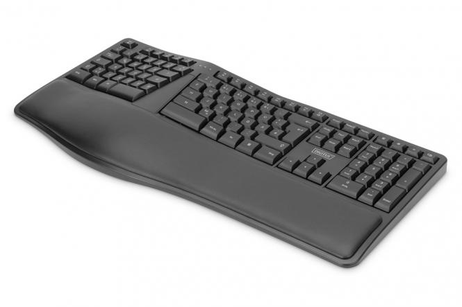 Ergonomische Tastatur, kabellos, 2,4GHz 