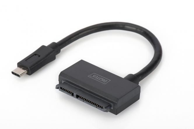 USB 3.1 Type-C - SATA 3 Adapterkabel für 2,5-Zoll SSDs/HDDs 
