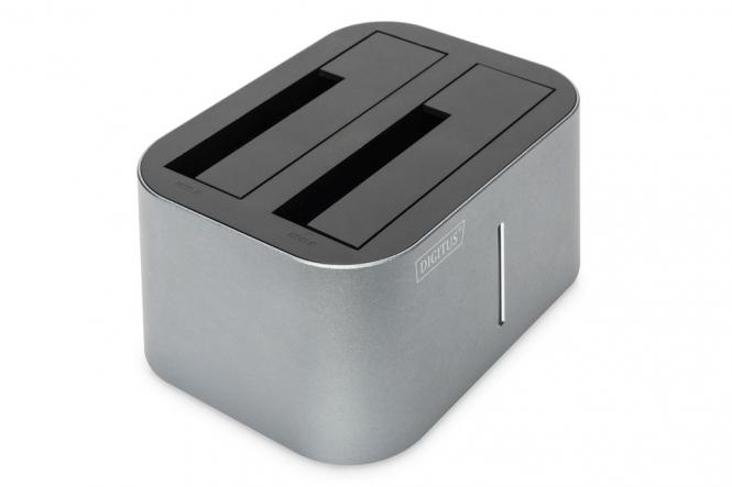 USB 3.0 Duale SATA HDD Dockingstation 2,5-Zoll/ 3,5-Zoll 