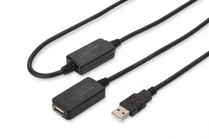 USB 2.0 Repeater-Kabel, 20m 