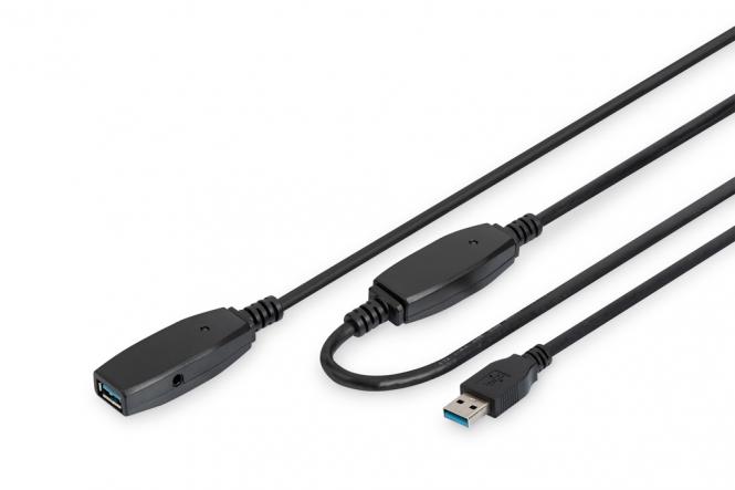 Aktives USB 3.0 Verlängerungskabel, 20m 