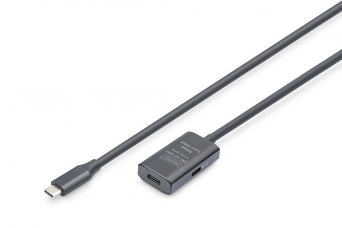 Aktives USB 3.2 Gen1 5G Verlängerungskabel, USB-C zu USB-C, 5m 