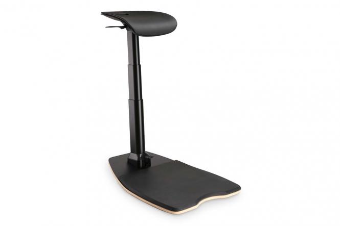 Ergonomischer Steh- / Sitz- / Lehnstuhl, höhenverstellbar mit Anti-Müdigkeitsmatte 