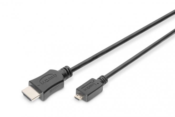 4K HDMI® High Speed Verbindungskabel, Typ-D auf Typ-A 