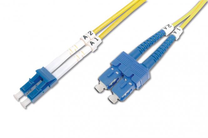 LWL Singlemode Patchkabel, LC / SC 