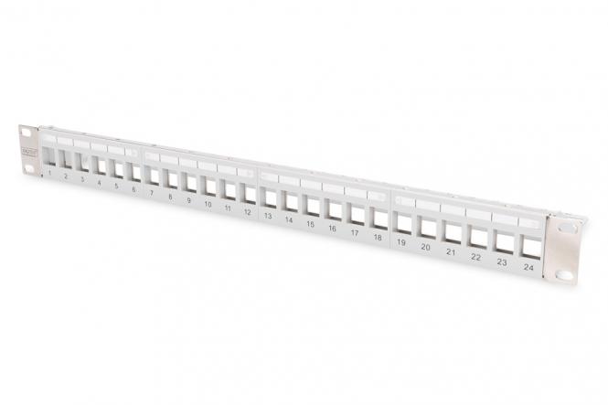 Modulares Patchpanel für Keystone Jacks 1HE - unbestückt 