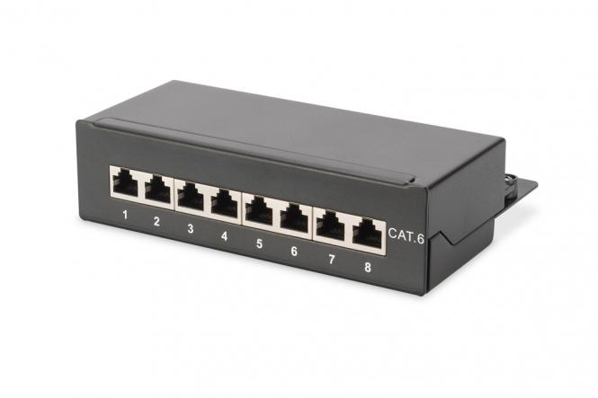 Desktop CAT 6, Klasse E Patch Panel, geschirmt 