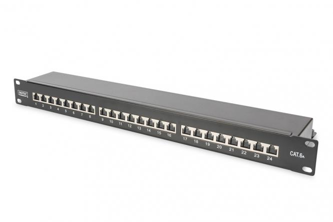 CAT 6A, Klasse EA Patch Panel, geschirmt 
