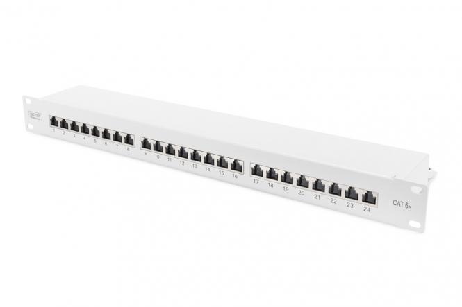 CAT 6A, Klasse EA Patch Panel, geschirmt 