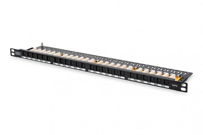 CAT 6, Class E High Density Patch Panel, ungeschirmt 