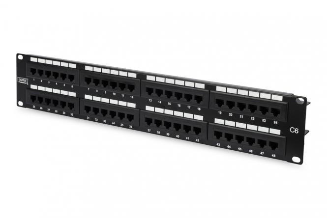 CAT 6, Klasse E Patch Panel 