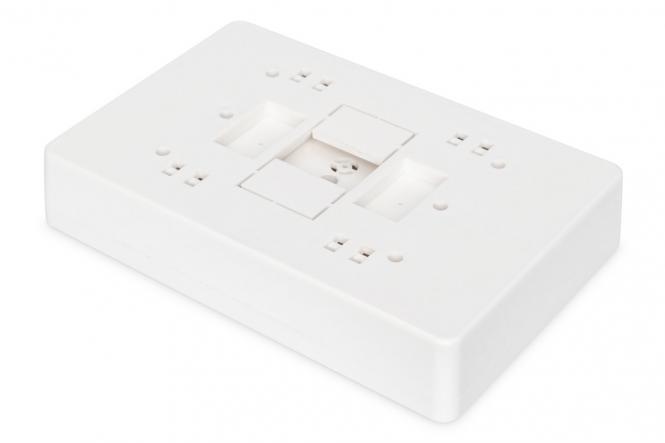 FTTH Mikro Spleißbox für 12 (24) x Spleißverbindungen mit Spleißkassette 