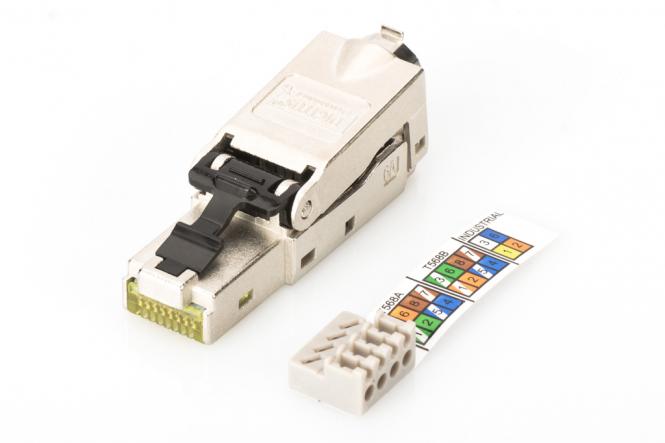 Geschirmter RJ45-Stecker zur Feldkonfektionierung 