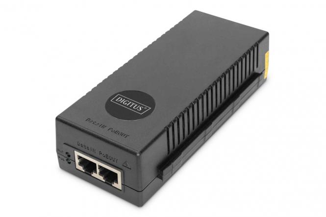 10 Gigabit Ethernet PoE+ Injektor, 802.3at, 30W 