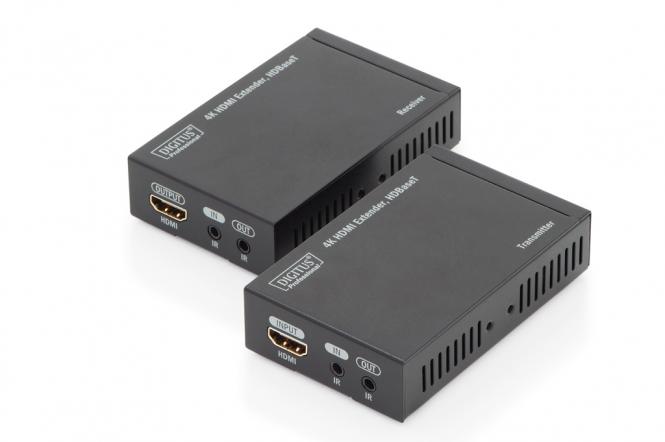 4K HDMI Extender Set, HDBaseT, 4K/30Hz, 70m 