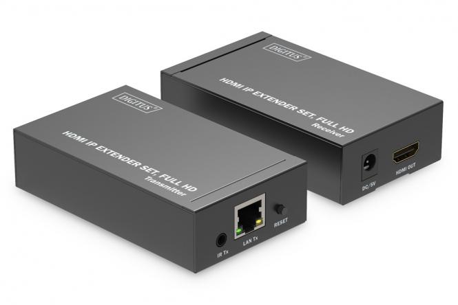 HDMI IP Extender Set, Full HD 