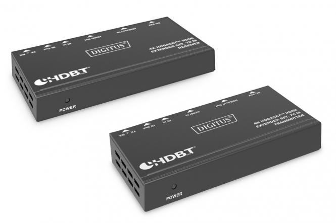4K HDBaseT HDMI Extender Set, 70m 