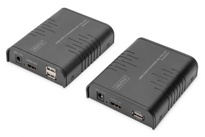 HDMI KVM IP Extender Set, Full HD 