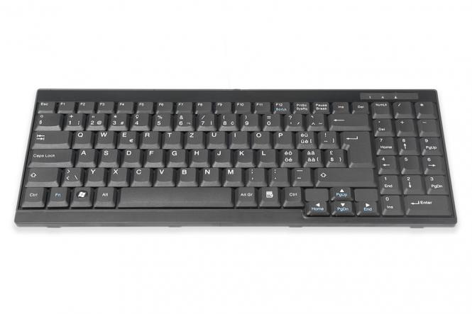 Tastatur passend für TFT-Konsolen, schweizer Layout 