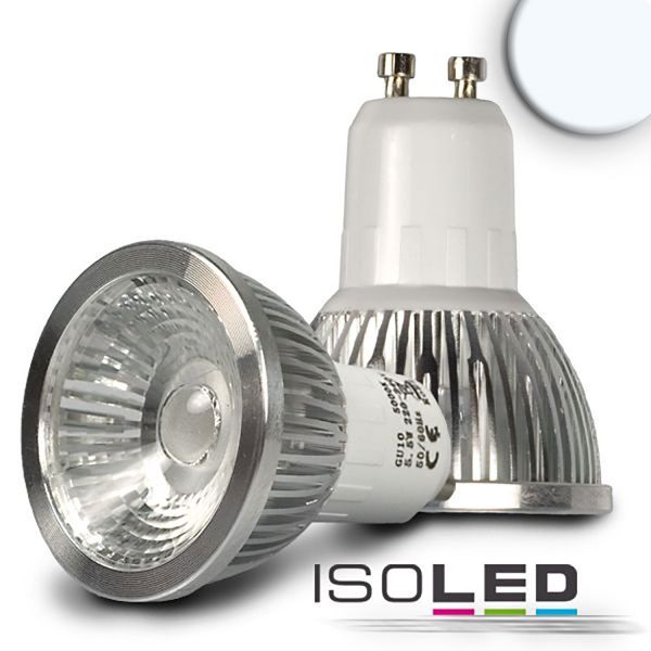 LED Strahler 5,5W, GU10, COB, 38°, kaltweiß, dimmbar 