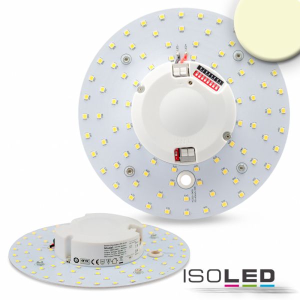 LED Umrüstplatine Radarsensor 160mm, 14W, mit Magnet, warmweiß 