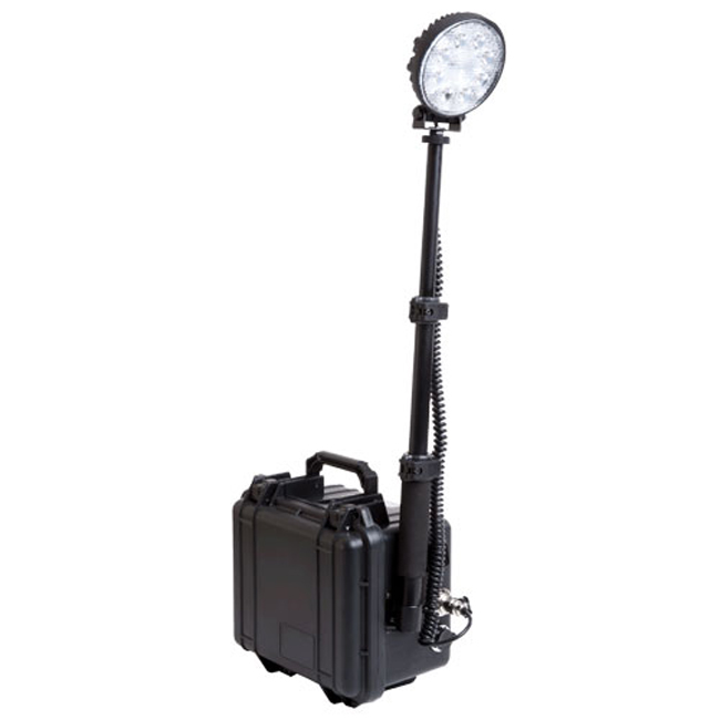 Mobiles LED Flutlicht mit Akku, 24W 