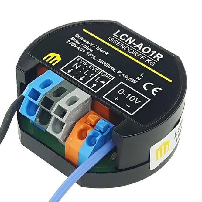 Konverter 230V Dimmsignal, 0 - 10V, Schnittstelle Unterputz 