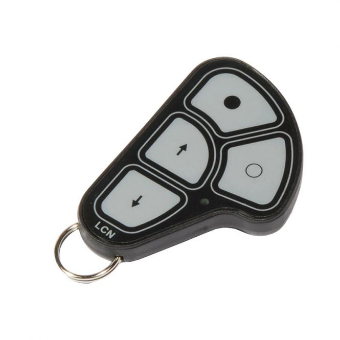 Infrarot-Handsender mit 4 Tasten für Linkshänder 