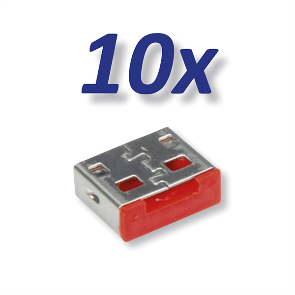 10x USB Schloss, für SEC-11028330 