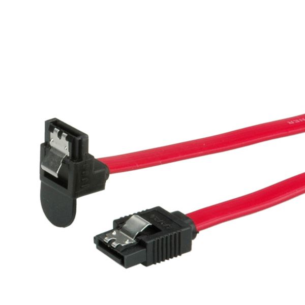 Internes S-ATA HDD-Kabel, mit Schnappverschluss, gewinkelt, 6.0Gbit/s 