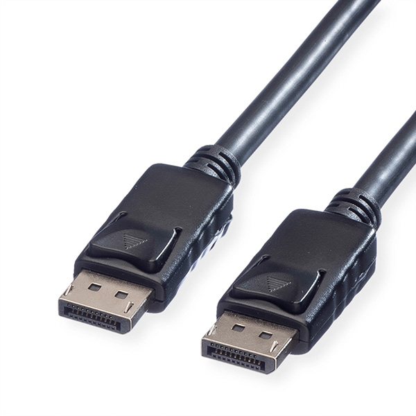 DisplayPort Kabel, DP ST - ST, schwarz, 7,5m 