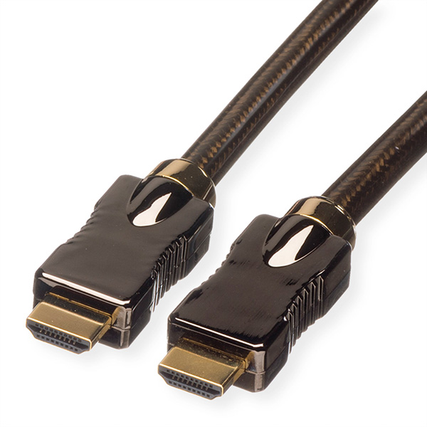 Câble HDMI Ultra HD avec Ethernet, 4K, M/M, noir, 1,5m 