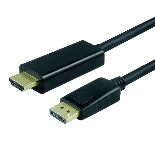 DisplayPort Kabel, DP zu UHDTV, Stecker/Stecker, schwarz 