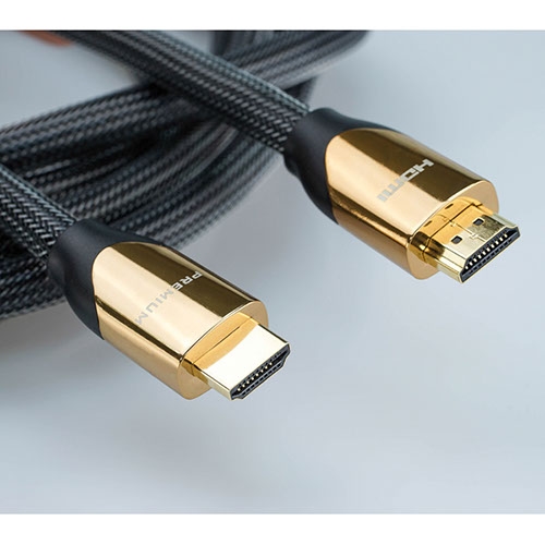 Câble HDMI Premium Ultra HD, avec Ethernet, mâle/mâle 