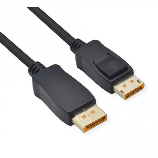DisplayPort Kabel, v2.1, 16K, DP ST - ST, schwarz, 3m 