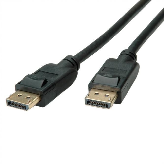DisplayPort Kabel, v1.4, DP ST - ST, schwarz, 5m 