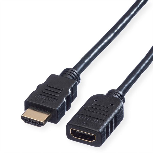 Câble d'extension HDMI à haut débit, avec Ethernet, mâle/femelle 5,0 m