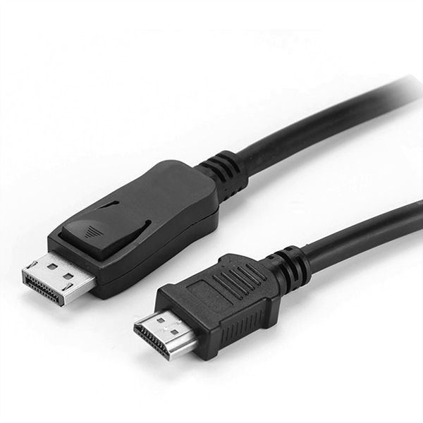 DisplayPort Kabel, DP auf HDTV, ST/ST, schwarz, 10,0m 