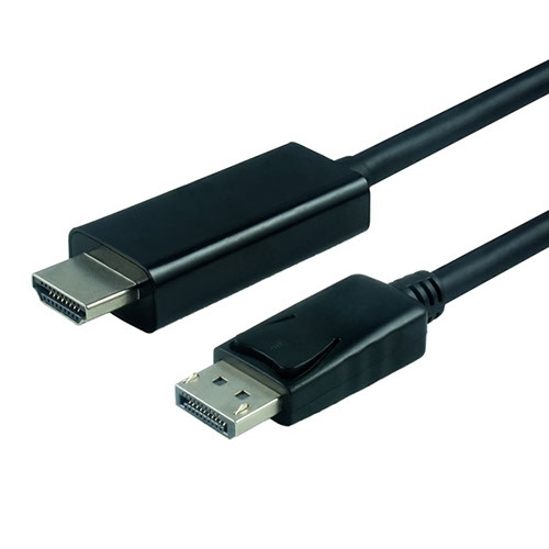 DisplayPort Kabel, DP zu UHDTV, Stecker/Stecker, schwarz 