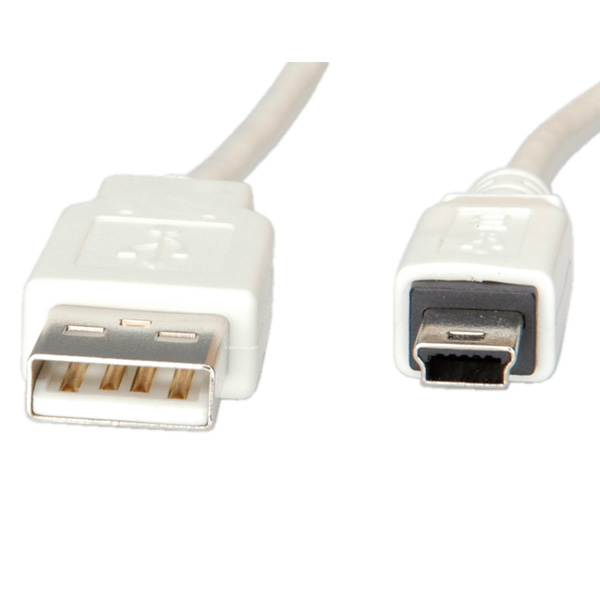 USB 2.0 Kabel, Typ A zu 5-Pin Mini 