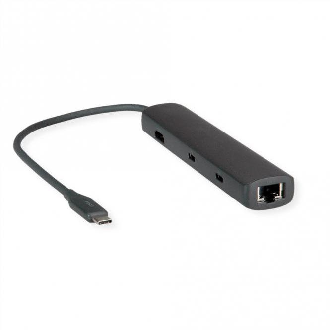 Dockingstation USB Typ C, 8K30 HDMI, USB 3.2 Gen 2 (Typ-A+C), PD, 2.5GbE LAN 