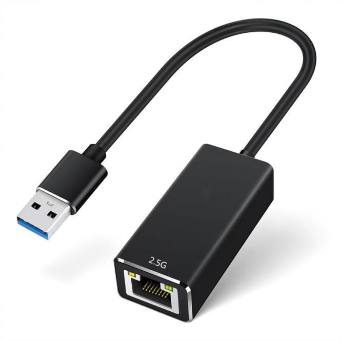 USB 3.2 Gen 1 Typ A zu 2.5-Gigabit-Ethernet Konverter 